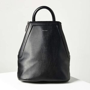 Matt & Nat Black Vegan Leather Chanda Backpack